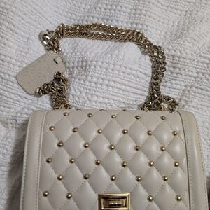 Persaman Adaline Leather Studded Bag